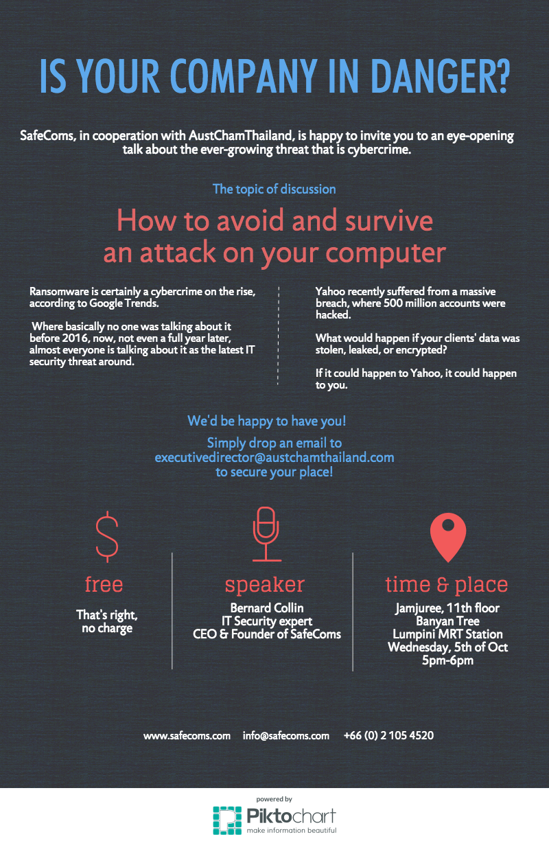 SafeComs Cybersecurity Presentation